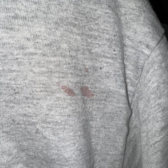 Vintage 90s West Virginia Heather Gray Shirt Size Large - Picture 4 of 9